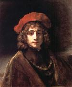 REMBRANDT Harmenszoon van Rijn Titus oil painting reproduction